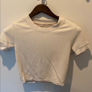 Alo cropped tee